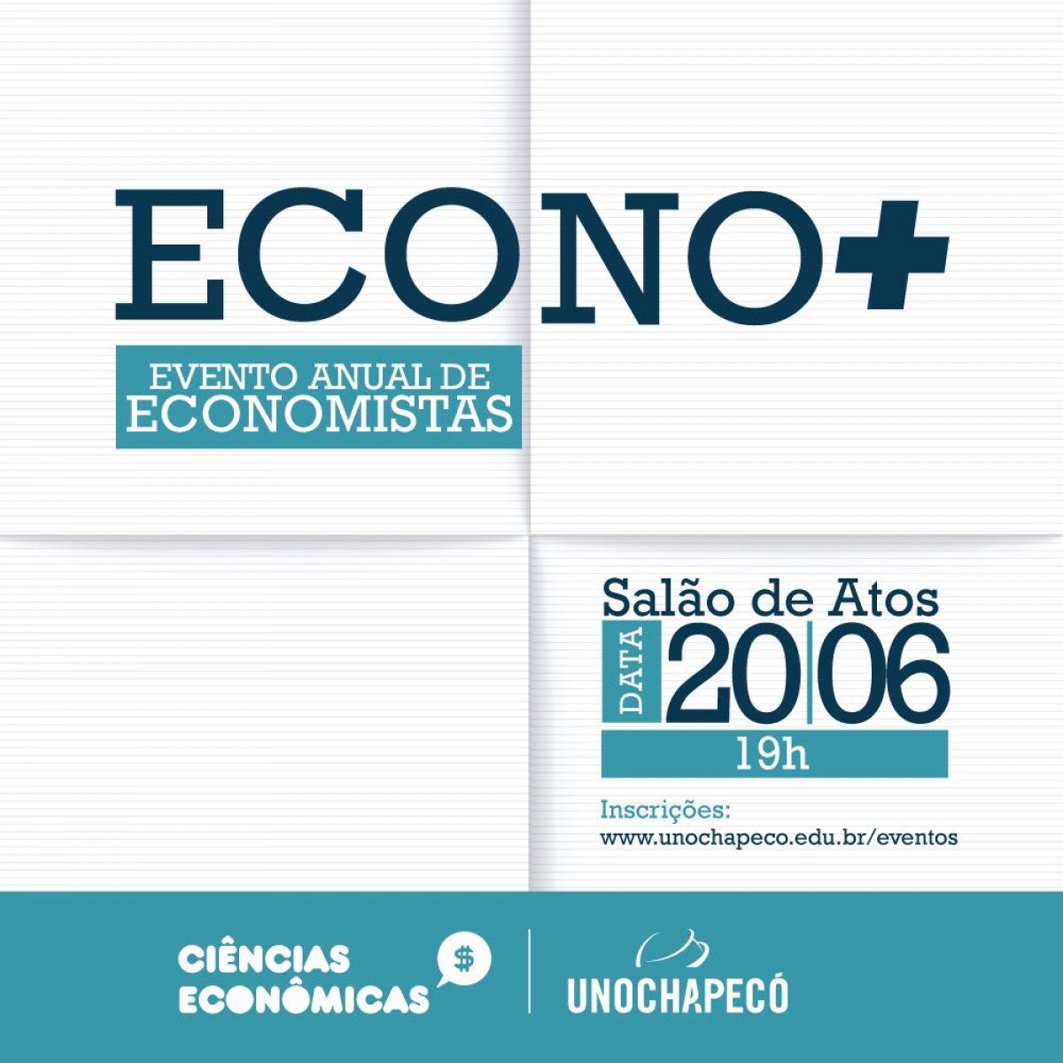 Corecon-SC apoia 1º Encontro dos Egressos de Economia da Unochapecó - Corecon/SC