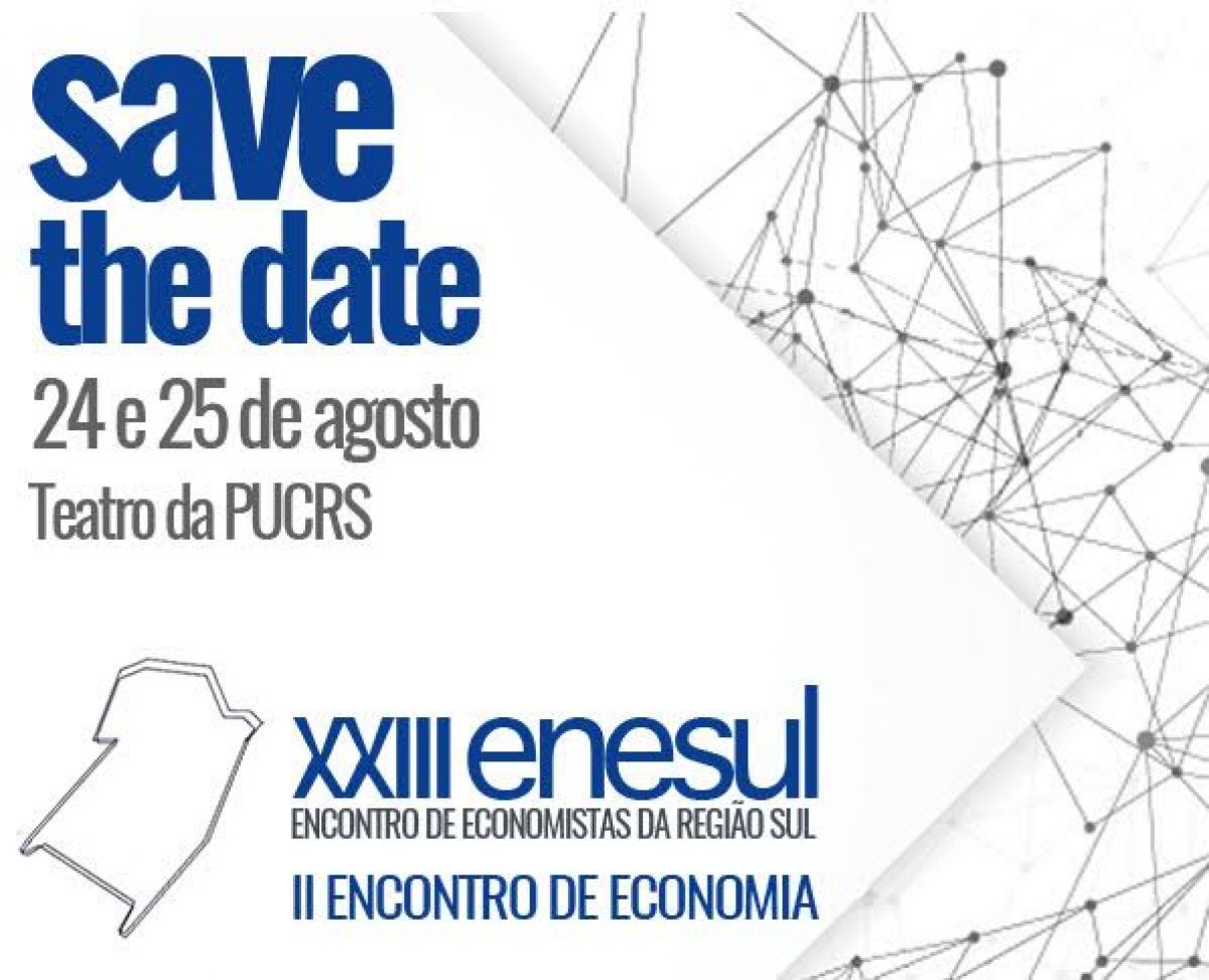 Porto Alegre sediará o 23ª Encontro dos Economistas da Região Sul (Enesul) - Corecon/SC