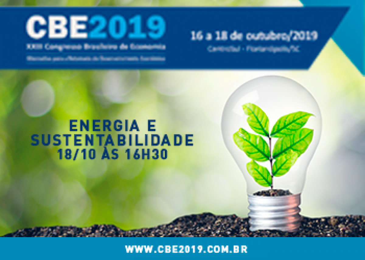 Ildo Sauer e Edvaldo Santana discutirão energia e sustentabilidade no 23º Congresso Brasileiro de Economia - Corecon/SC