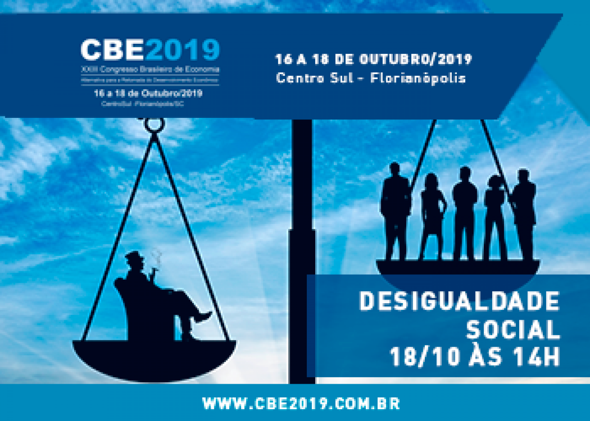Especialista alemão participará de debate no 23º CBE sobre desigualdade social - Corecon/SC