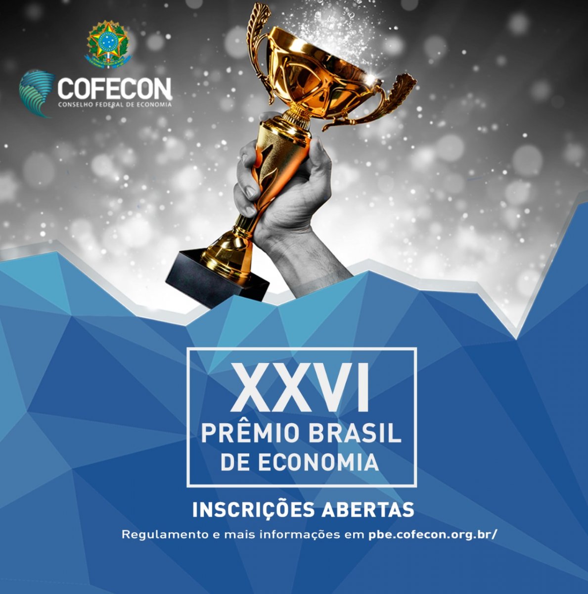 Inscrições abertas para o 26º Prêmio Brasil de Economia - Corecon/SC