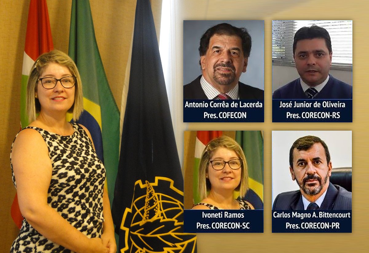 LIVE: “O economista na sociedade em tempos de covid-19 e a Região Sul do Brasil no pós-pandemia”, com presidentes do Cofecon e Corecons de RS, SC e PR - Corecon/SC