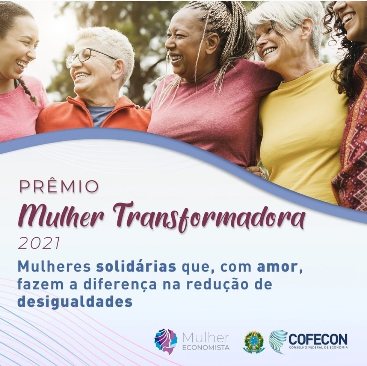 Cofecon abre indicações para o Prêmio Mulher Transformadora 2021 - Corecon/SC