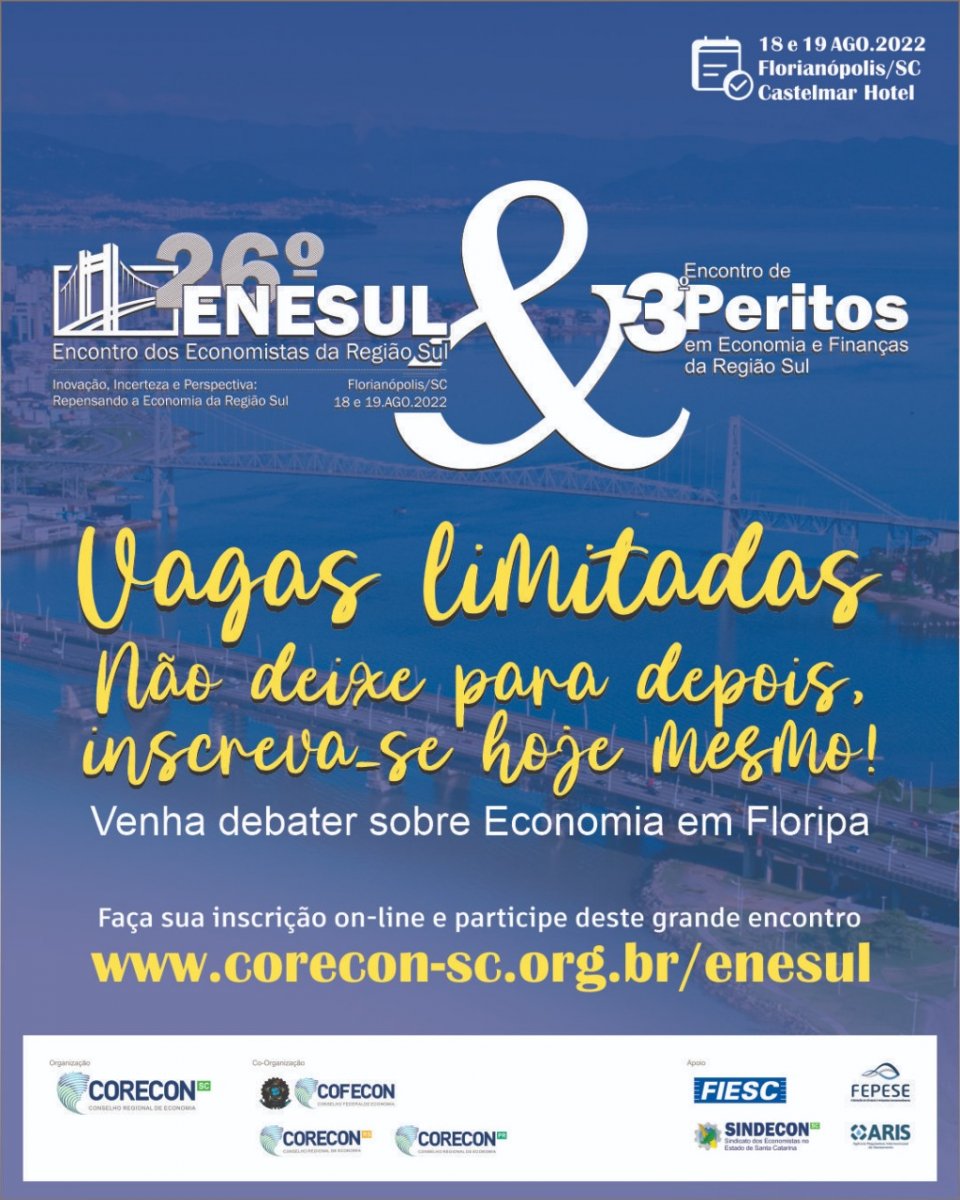 Empresário de Chapecó fará a palestra de abertura do 26º Enesul - Corecon/SC