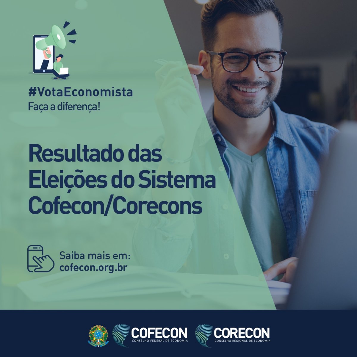 Chapa Economista Forte vence eleição para a renovação de conselheiros - Corecon/SC