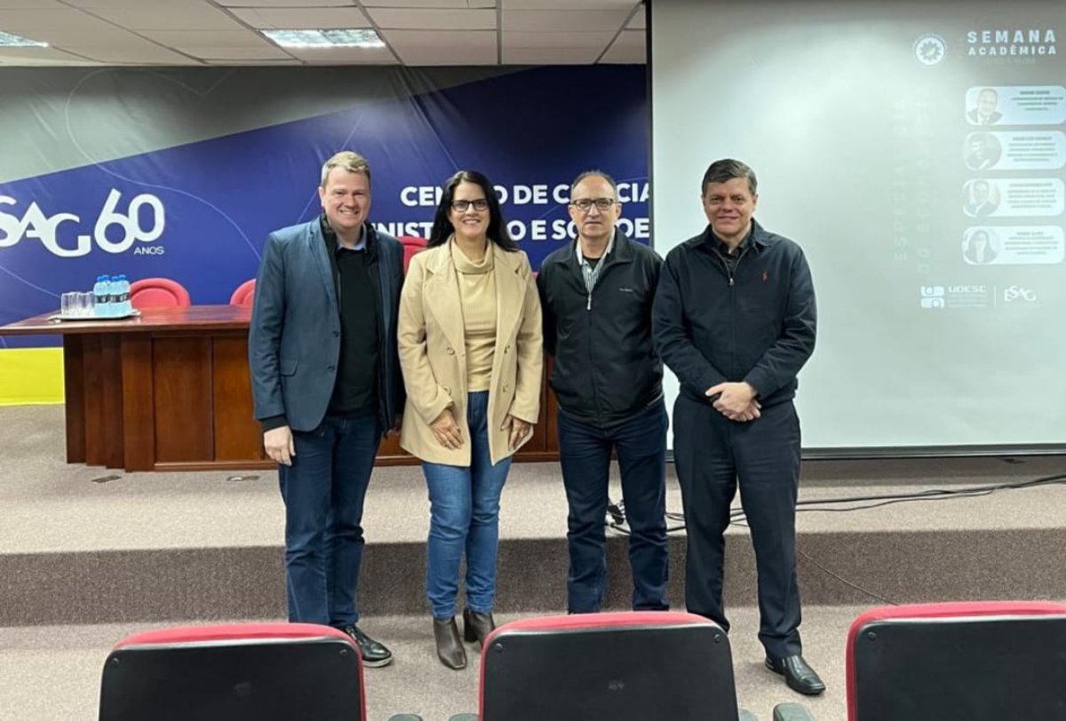 CORECON-SC participa da Semana Acadêmica do Curso de Economia da UDESC - Corecon/SC