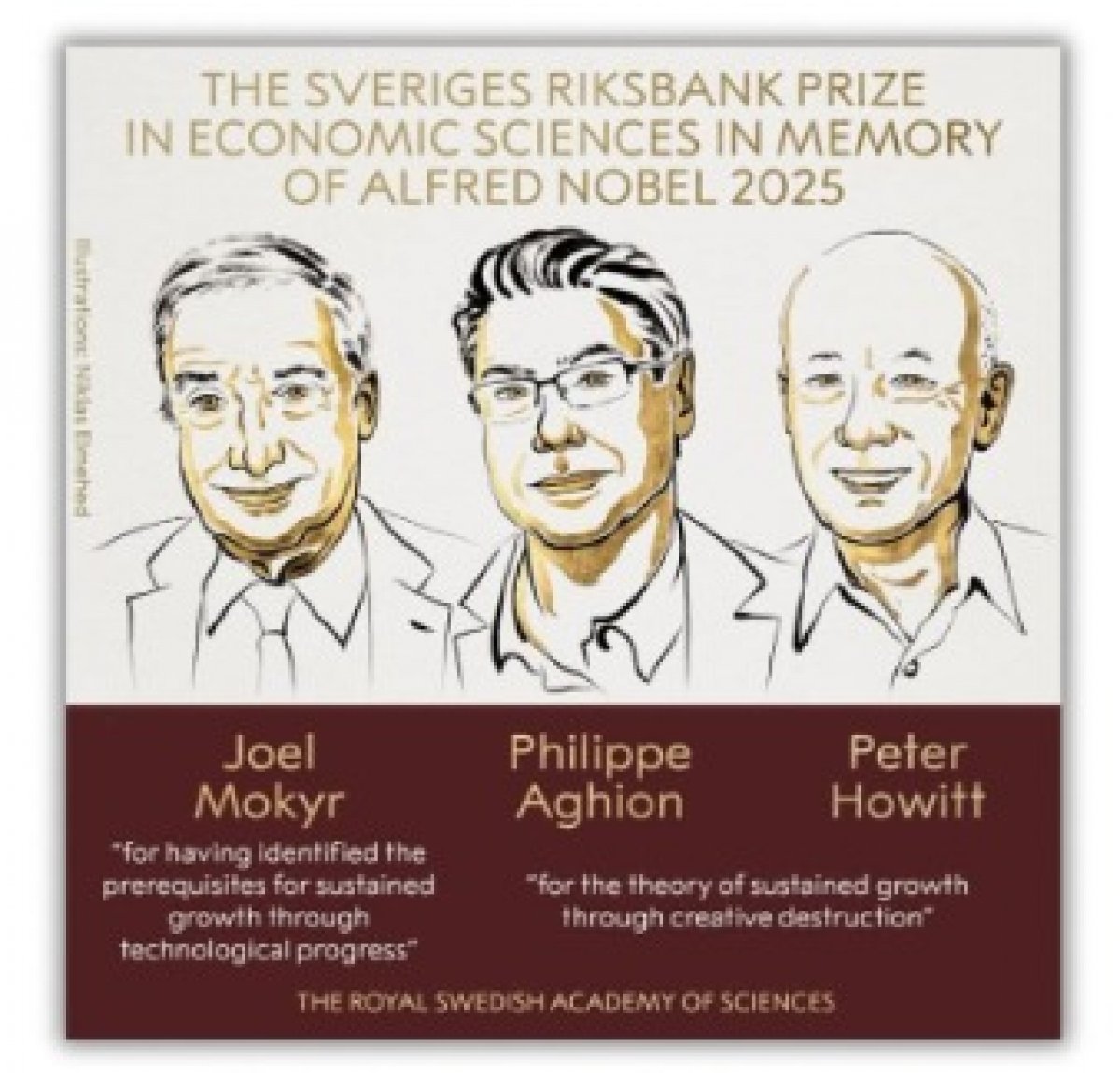 Nobel de Economia 2025 reconhece estudos sobre inovação e crescimento - Corecon/SC