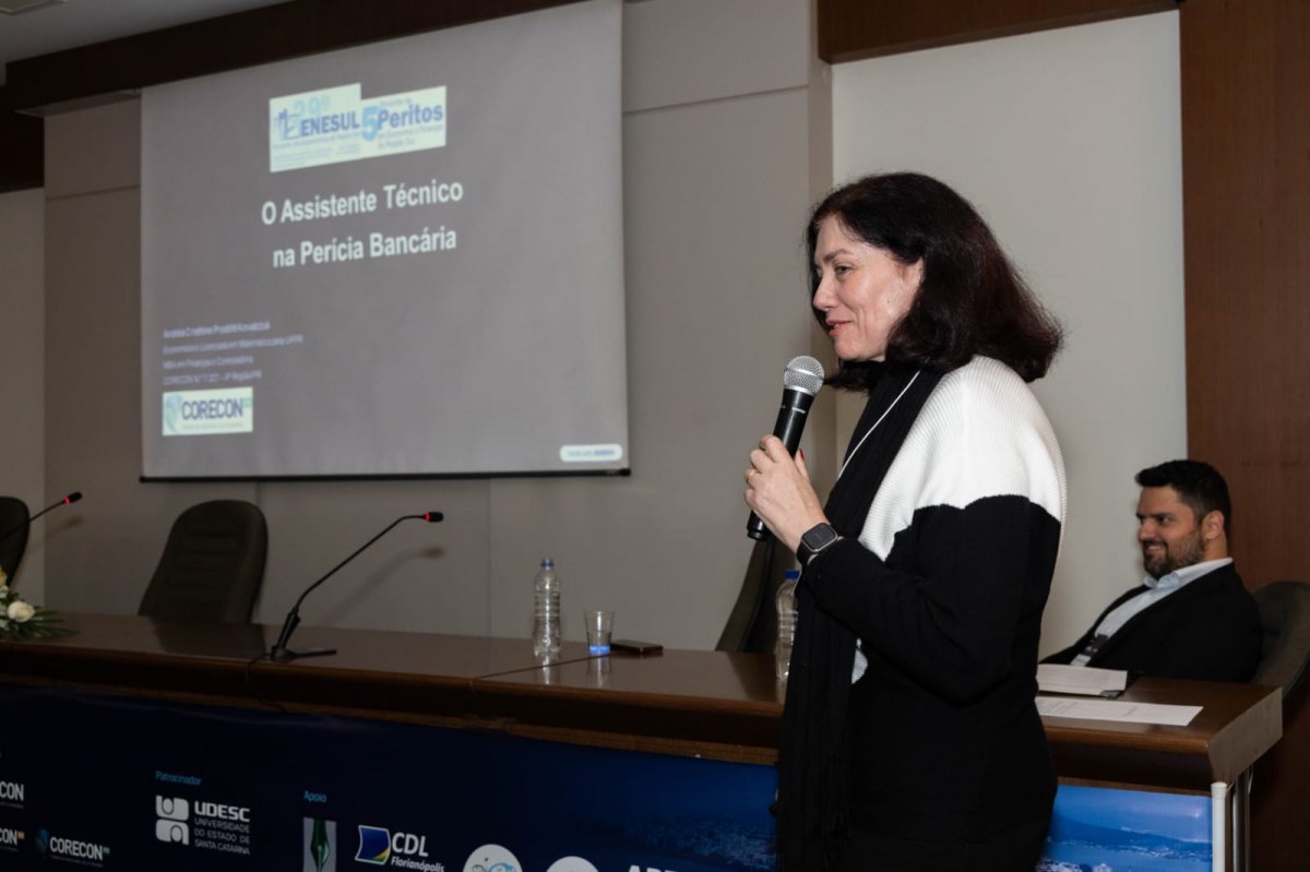 Solenidade de Abertura do 5º Encontro de Peritos em Economia e Finanças da Região Sul - Corecon/SC