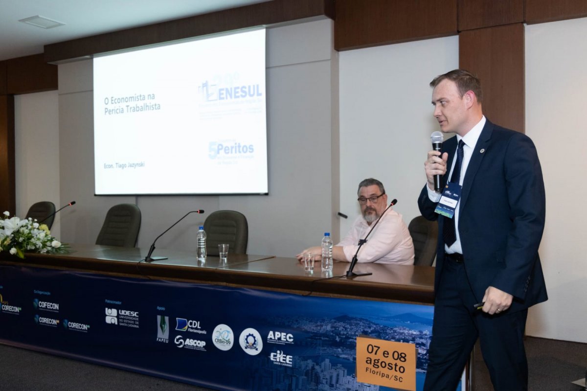 Solenidade de Abertura do 5º Encontro de Peritos em Economia e Finanças da Região Sul - Corecon/SC