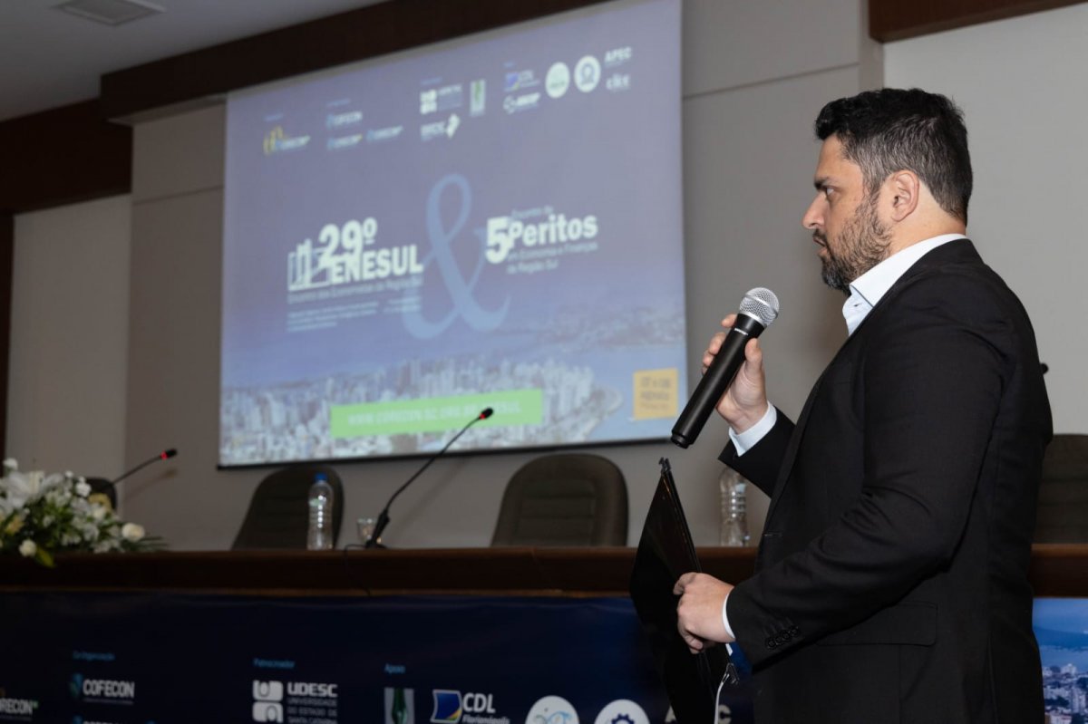 Solenidade de Abertura do 5º Encontro de Peritos em Economia e Finanças da Região Sul - Corecon/SC