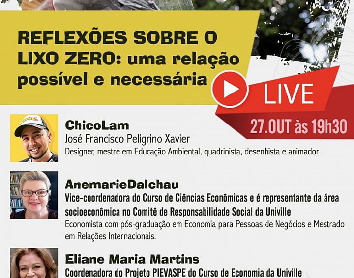 Corecon e Ciência Econômicas da Univille promovem live no dia 27 - Corecon/SC
