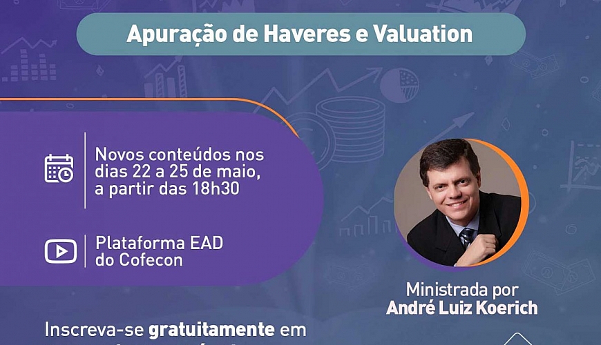 EAD para economistas: Introdução a Apuração de Haveres e Valuation - Corecon/SC